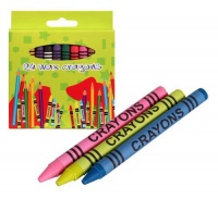 Bulk Pack 5 x Wax Crayons 24 Colours Photo