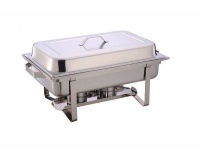 Stainless Steel 11 Liter Single Tray Chafing Dish - Food Warmer Photo