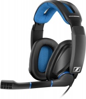 Sennheiser GSP300 Gaming Headset - Black/Blue Photo