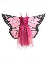 Dreamy Dress Ups Dress with Wing - Pink Monarch Photo