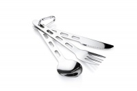 GSI Outdoors GSI Outdoor Glacier 3 pieces Stainless Steel Ring Cutlery Photo