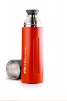 GSI Outdoors Glacier Stainless Vacuum Bottle Flask 1L - Red Photo