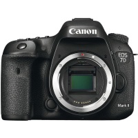 Canon 7D Mark ll DSLR Body Only with W-E1 Wifi Adapter - Black Photo