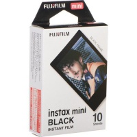 Fujifilm Instax Mini Film Black Frame Pack of 10 Photo
