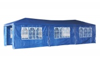 Hazlo 3 x 9m Gazebo Folding Tent Marquee w/ Side Walls for Functions Weddings Events Picnics - Blue Photo