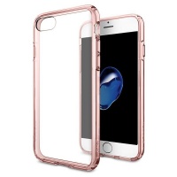 SPIGEN iPhone 7 ULTRA HYBRID Case - Rose Crystal Photo