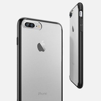 Spigen iPhone 7 Plus Ultra Hybrid Case - Black Photo