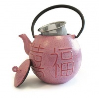 Beka - Fu Cha Fuchsia Cast Iron Teapot - Pink Photo