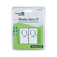 HOMEGUARD: Vibration Alarms: Twin Pack Photo