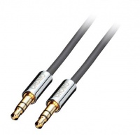 Lindy 1m 3.5mm Stereo M to M Cromo Cable Photo