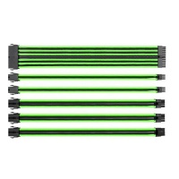 Thermaltake TTMOD Sleeve Cable - Green/Black Photo