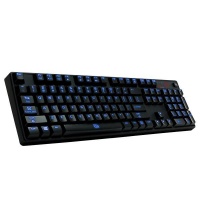 Thermaltake Poseidon Z Illuminated Keyboard - Blue Console Photo