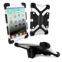 Tuff-Luv Rugged Universal Silicone Case and Stand for 7"- 8" Tablets - Black Photo