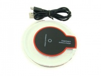 Fantasy Wireless Charger - Red With Black Ring Photo