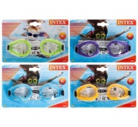 Bulk Pack 8 X Intex Swim Goggles suitable For Ages 3 to 10 years Photo
