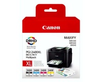 Canon Ink 2400XL Combo Pack Black/Cyan/Yellow/Magenta 2400 XL Multi Pack Photo