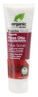 Dr.Organic Rose Otto Face Scrub - 125ml Photo