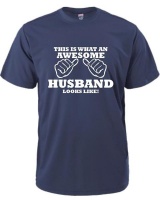 This Is What An Awesome Husband Looks Like Men's T-Shirt - White Photo