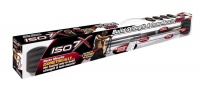 ISO7X Muscle Body Building Workout Bar With Power Ring Isometric Home Gym - Silver Black Photo