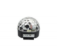 Mini LED RGB Crystal Magic Effect Ball Disco DJ Stage Lighting Photo