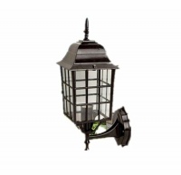 Outdoor 450x200Mm Wall Lamp For Garden Balcony Cottage & Street - Black Photo