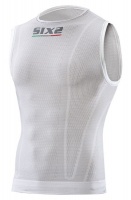 Sixs Unisex Bianco Carbon Sleeveless Vest Photo