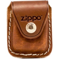 Zippo Brown Lighter Pouch-Clip Photo