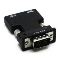Hdmi Female To Vga Male Converter With Audio Output Hdmi Female To Vga Male Converter With Audio Output Photo