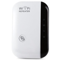 Wireless Network WIFI Signal Transmitter Booster Repeater Amplifier Range Extender - White Photo