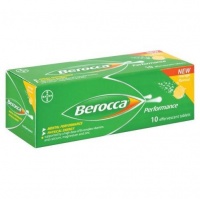 Berocca Performance Mango Effervescent - 10 Tablets Photo