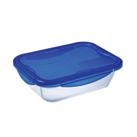 Pyrex - Cook & Go Glass Rectangular Small Roaster With Lock-Lid Photo