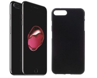 Anti Slip Matte Case for iPhone 7 Plus - Black Photo