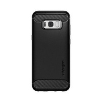 Samsung Spigen Rugged Armor Cover for Galaxy S8 Plus - Black Photo