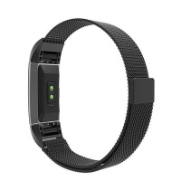 Milanese Loop Band for Fitbit Charge 2 - BlackÂ  Photo