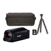 Canon HF R86 Full HD Video Camera Value Bundle - Black Photo