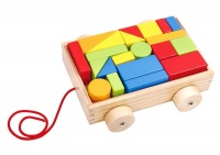 TookyToy Mini Block and Roll Cart Photo
