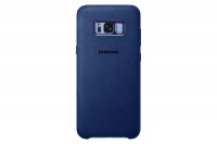 Samsung Galaxy S8 Alcantara Cover - Blue Photo