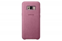 Samsung Galaxy S8 Alcantara Cover - Pink Photo
