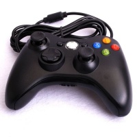 Non-Branded Wired Controller Gamepad Compatible For Xbox 360 Game Console & PC - Black Photo