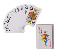 Bulk Pack 25 X Playing Cards Mini 8cm x 3.9cm Photo