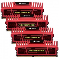 Corsair 16GB DDR3-2400 Vengeance Red 4GB x 4 kit Photo
