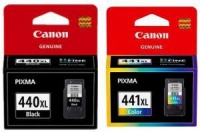 Canon Ink PG440XL & CL441XL - Black & Tri Colour Cartridge Photo