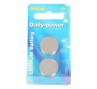 Bulk Pack 10 x Daily Power Lithium Cr2016 - Card of 2 Batteries Photo