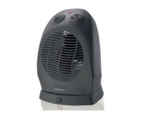 Graphite Oscillating Fan Heater Photo