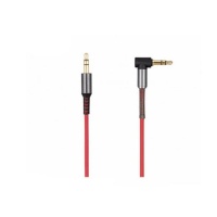 Hoco Upa02 Aux Spring Audio Cable - Red Photo