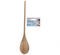 Bulk Pack 5 x Wooden Mixing Spoon - 40cm Photo