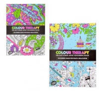 Bulk Pack 4 x Colouring Book Therapy 64 Page 28cm x 21cm Photo