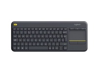 Logitech K400 Plus Wireless Touch Keyboard - Dark Grey Photo