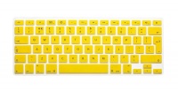Keyboard Cover for Macbook 15" Pro Retina - Yellow Photo