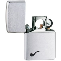 Zippo Brush Fin Pipe Lighter Photo